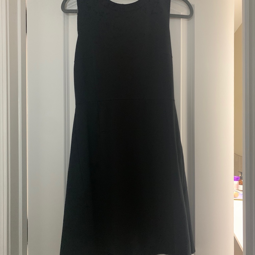 J Crew black dress